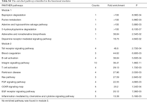 Table S4