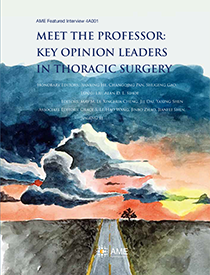 Meet the Professor: Key Opinion Leaders in Thoracic Surgery