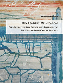 Key Leaders' Opinion on Peri-Operative Risk Factor and Therapeutic Strategy in Lung Cancer Surgery