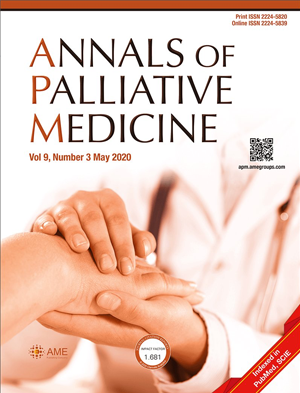 Annals of Palliative Medicine