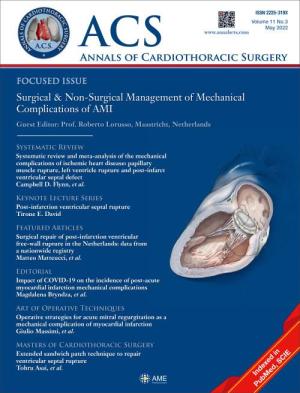 Annals of Cardiothoracic Surgery