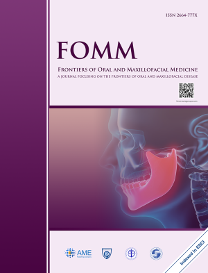 Frontiers of Oral and Maxillofacial Medicine