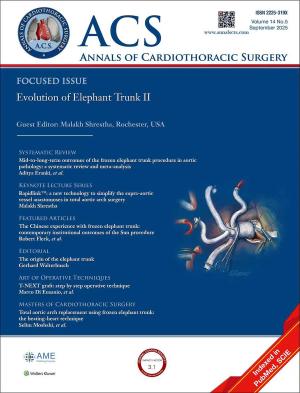 Annals of Cardiothoracic Surgery