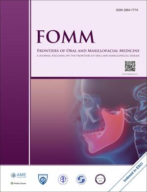 Frontiers of Oral and Maxillofacial Medicine