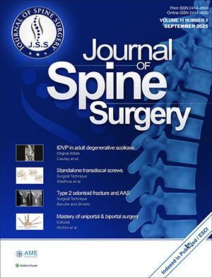 Journal of Spine Surgery