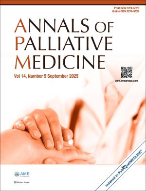 Annals of Palliative Medicine