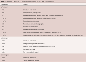 Pathology of esophageal cancer and Barrett’s esophagus - Jain- Annals ...