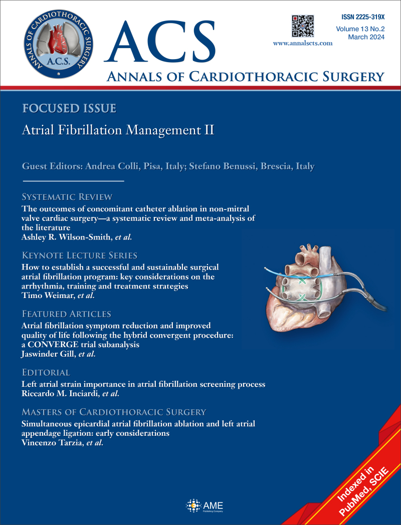 Archives - Annals of Cardiothoracic Surgery
