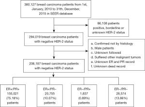 Mixed Hormone Receptor (ER+/PR- Or ER-/PR+) Breast Cancer Prognosis