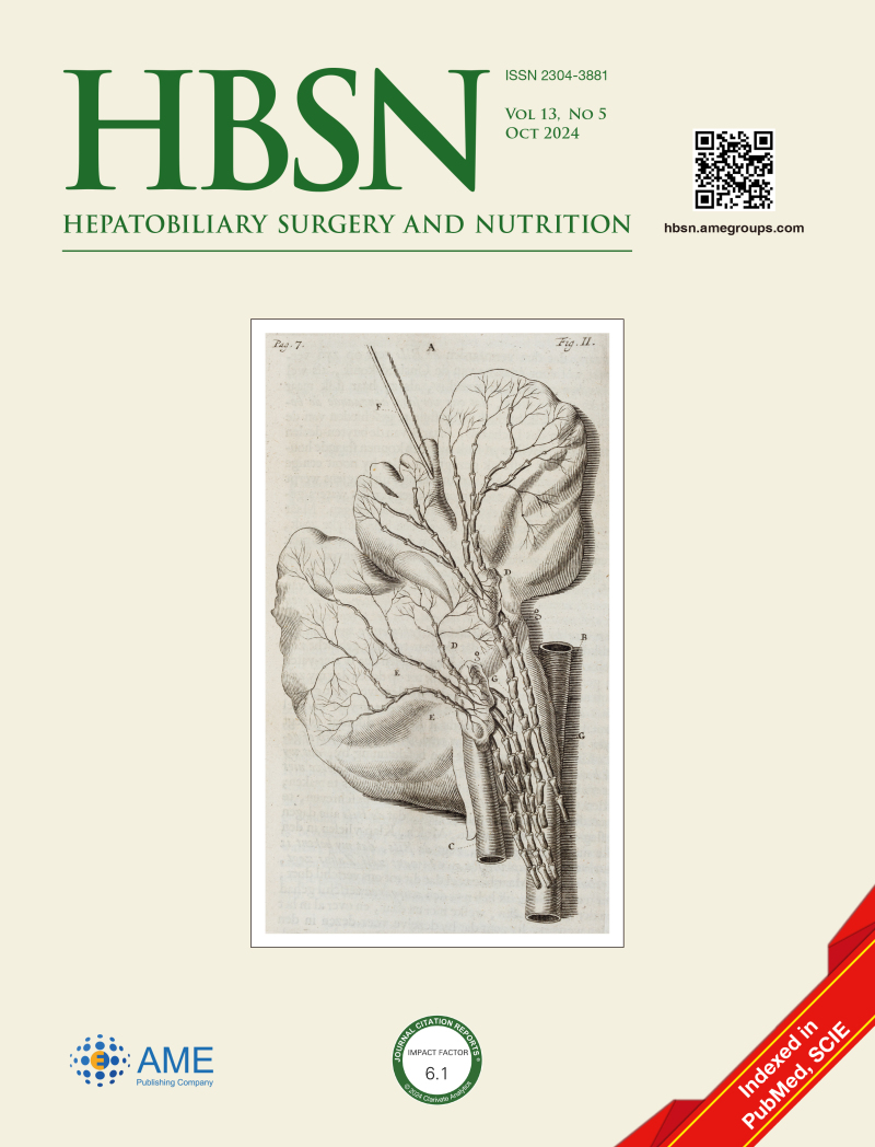 Vol 13, No 6 (December 01, 2024) - Hepatobiliary Surgery and