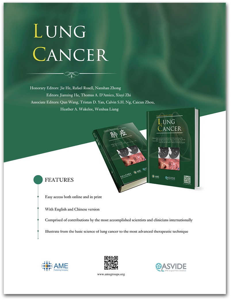 The textbook on lung cancer: time for personalized medicine - Office ...