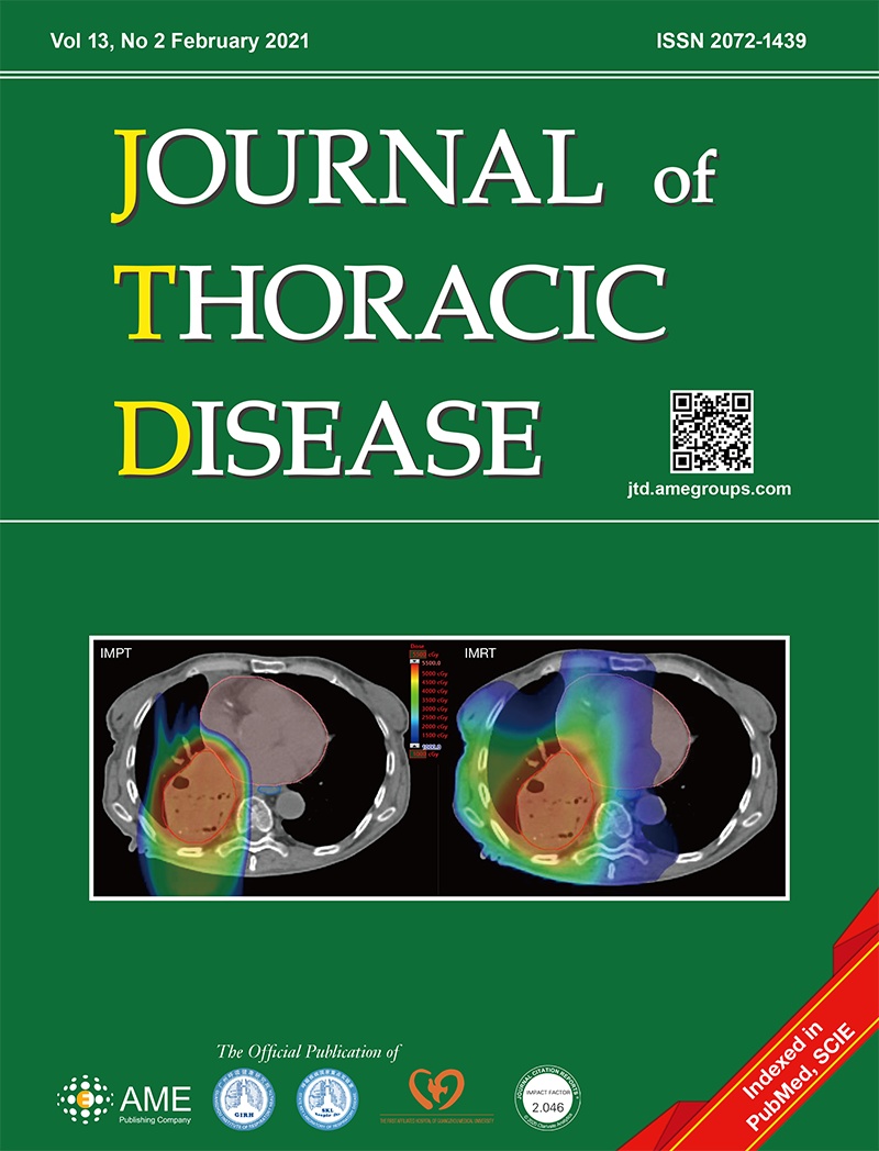 Vol 13, No 2 (February 27, 2021) Journal of Thoracic Disease